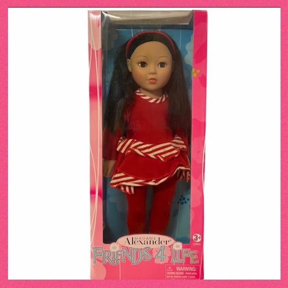 Madame Alexander Friends for Life Doll Brown Eye Brown Hair Collectible 18” Doll